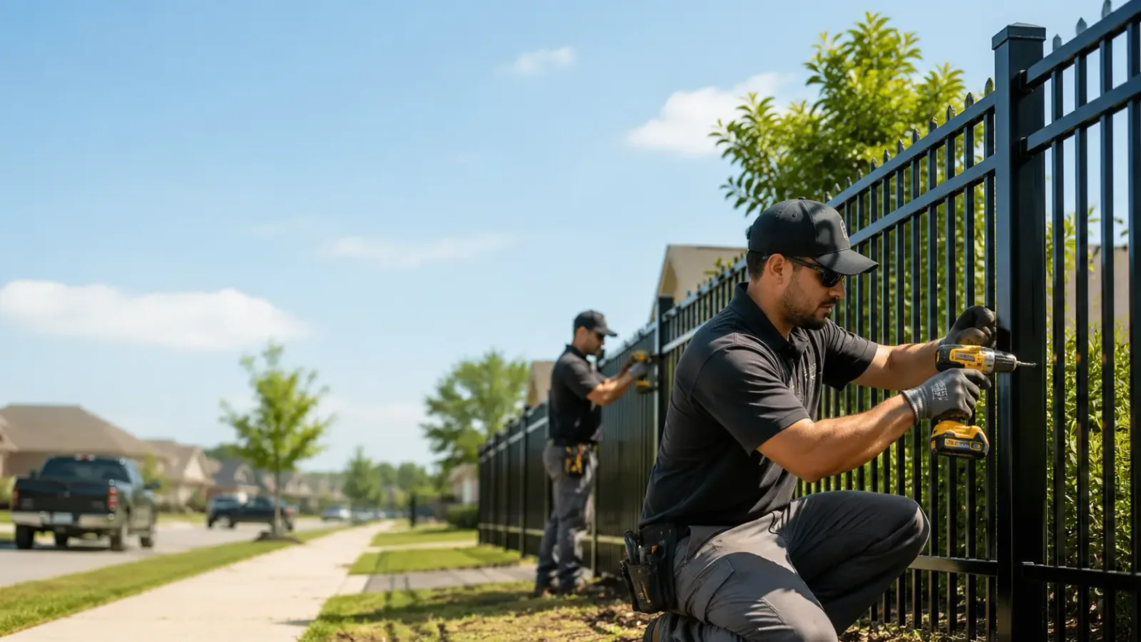 Metal Fence Installation in Ophiem, IL